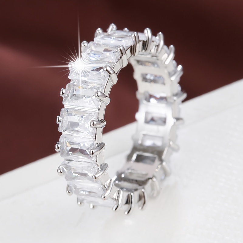 Zirconia Copper Ring for Women